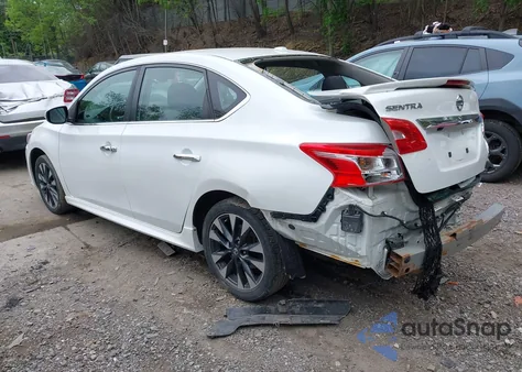 2017 Nissan Sentra Sr from USA, damaged, VIN 3N1AB7AP6HY400863